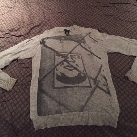 Obey grey sweater
