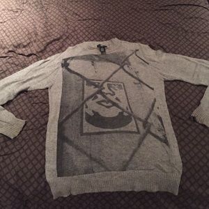 Obey grey sweater