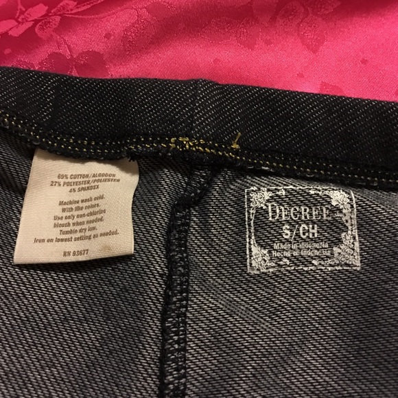 Degree small jeggings blue faux denim - Picture 3 of 3