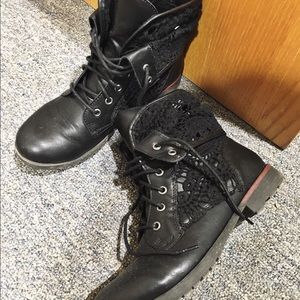 Black Combat Boots