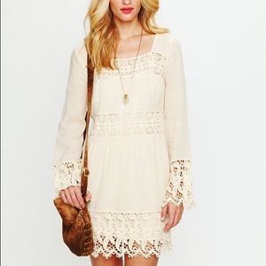 Free People Romantics Inset Lace Dress