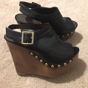 Black clogs