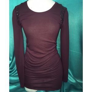 Ann Taylor Long Sleeve Sequin top (small)