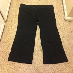 Torrid black wide leg slacks