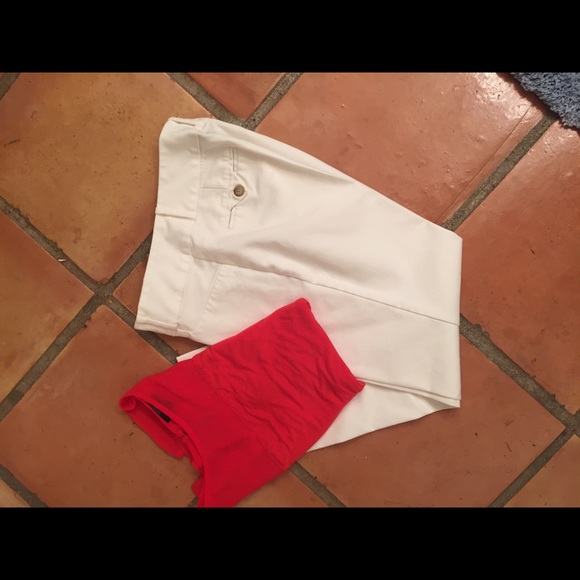 Stunning white capris