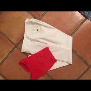 Stunning white capris