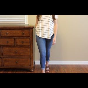 Free People Crop Skinny Jeans