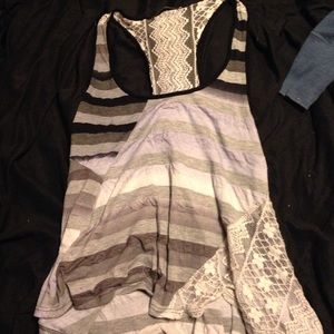 Striped cute tank top
