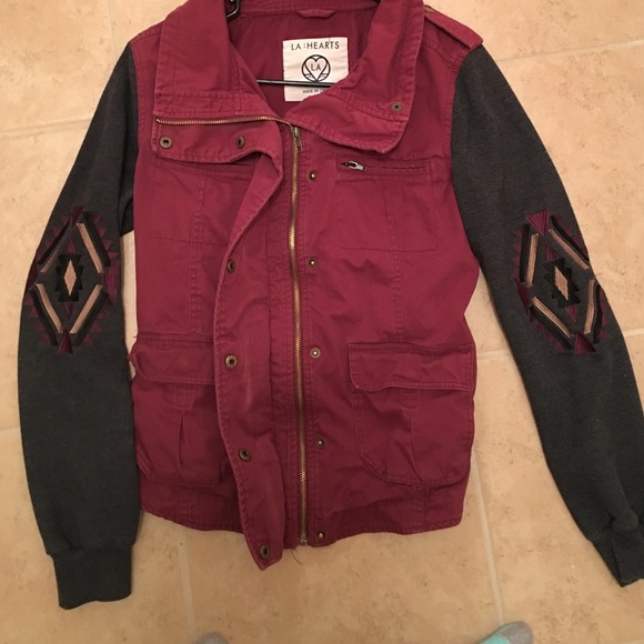 Burgundy lightweight jacket ! - Picture 3 of 4
