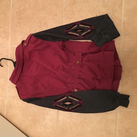 Burgundy lightweight jacket ! - Picture 4 of 4