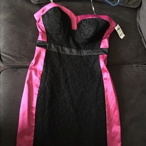 Strapless dress