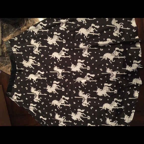 Unicorn Carousel Horse Tulle Skirt