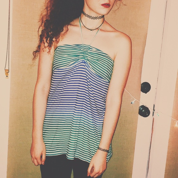 💛🌞✨00s BEACHY TOP✨🌞💛 o'neill string tube top - Picture 1 of 4
