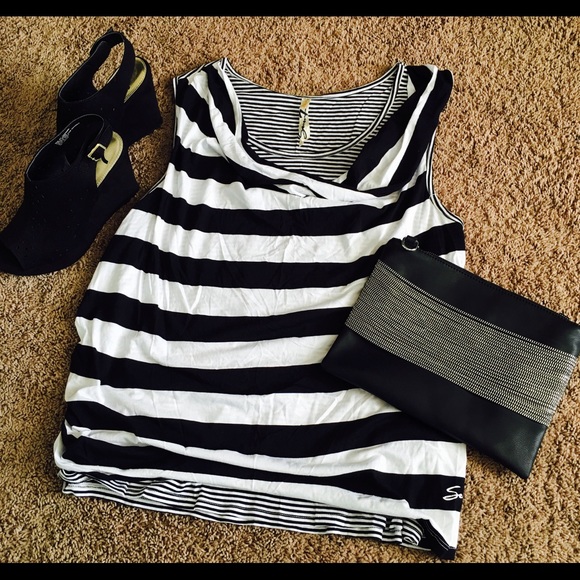 SEVEN7 Luxe tank NWOT