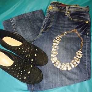 SEVEN7 Classic flare jean