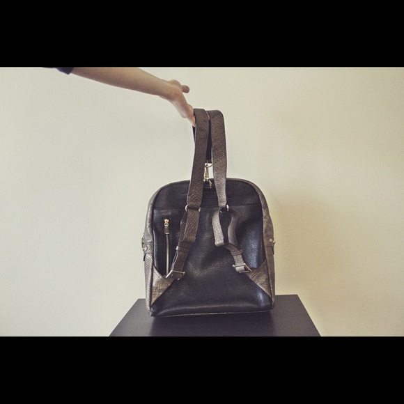 Anne Klein leather backpack main image 4