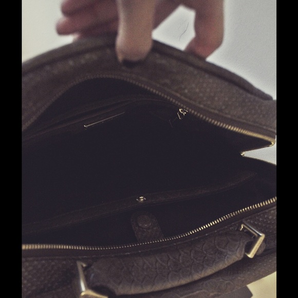 Anne Klein leather backpack