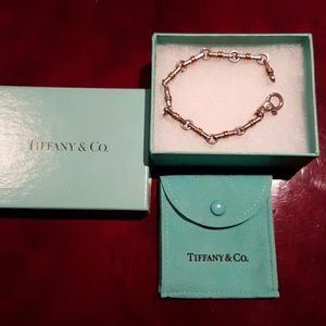 Gold and sterling silver bracelet