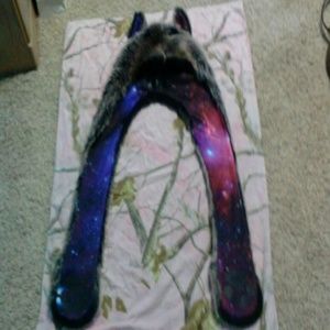 OG 1st run Blackmilk Galaxy Wolf Spirithood