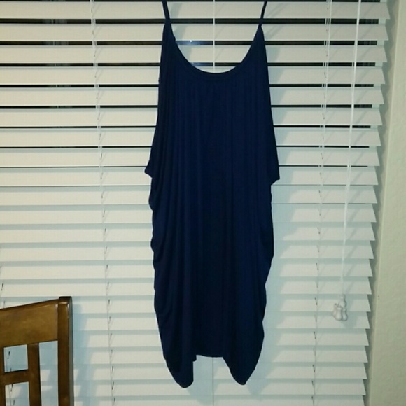 Lauren Conrad Dark Blue "Whitney" Bodycon Dress