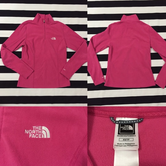 The North Face Tops - North Face women's fleece pullover sz XS ❄️💓🎀