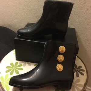 Vivienne Westwood x Melissa black ankle  boots