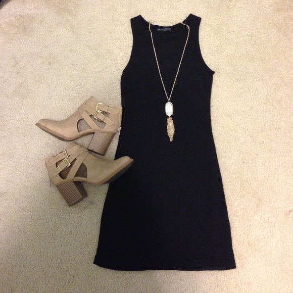 Brandy Melville Dresses & Skirts - Brandy Melville black tank top dress