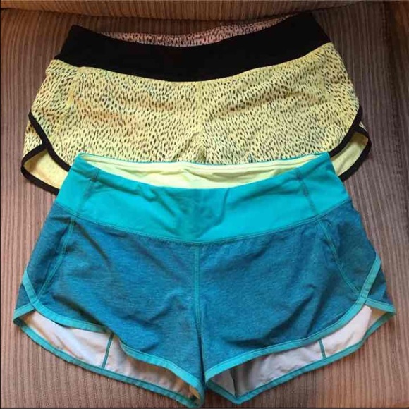 (( ISO )) Lululemon speed shorts. - Picture 2 of 3