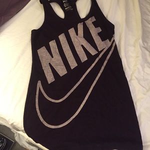 Nike running shirt- plum color xs