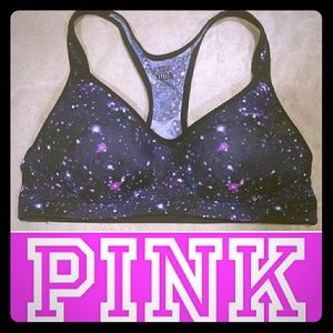 Victoria's Secret VS Pink Galaxy Sports Bra