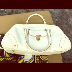 Burberry leather handbag for sale