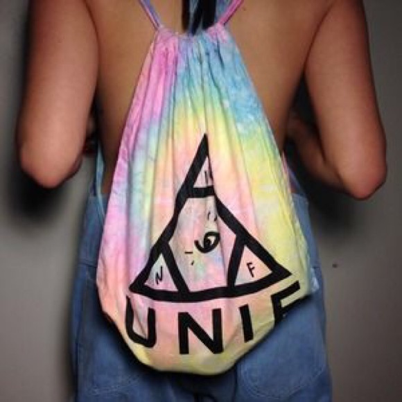 UNIF Handbags - 💥UNIF I Dye Tie Dye Drawstring Bag