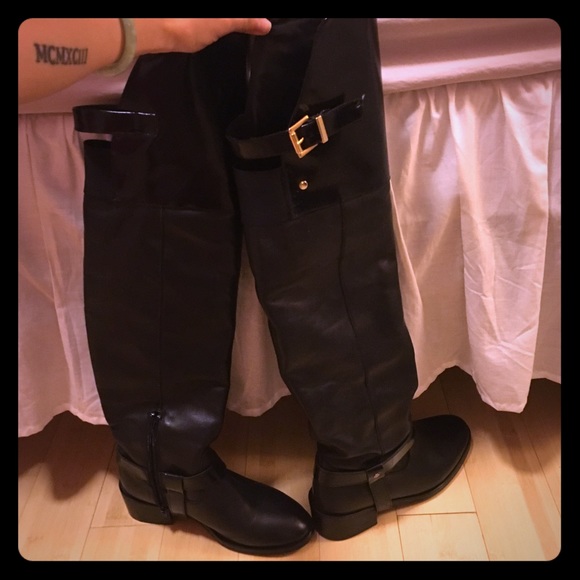 Topshop over the knee boots