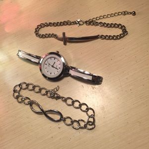 Bracelet and watch bundle. !