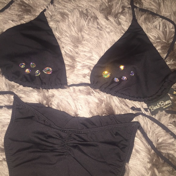 BEACH BUNNY BIKINI👙 NWOT , Size Med - Picture 2 of 4