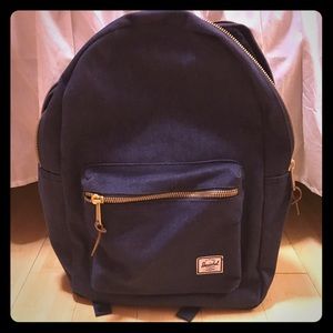 Herschel denim backpack