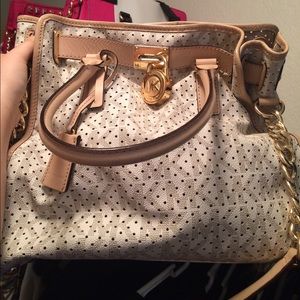 Michael Kors Perforated Hamilton w/ coach wallet!