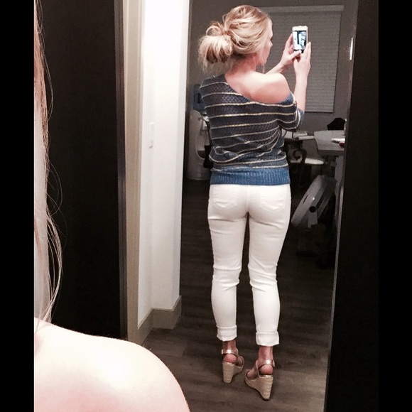 Arden B. off-the-shoulder sweater
