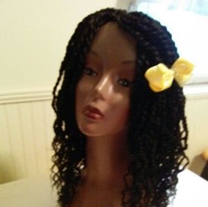 Kinky twist braided wig