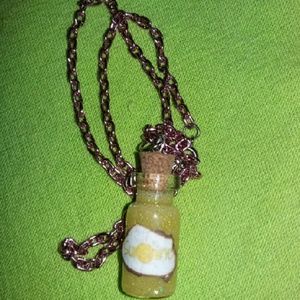 Sunshine in a bottle necklace