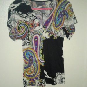 Ladies paisley  blouse