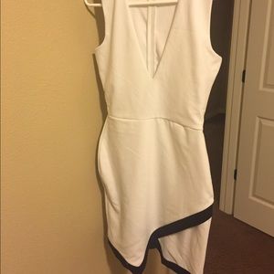 Missguided low v bodycon