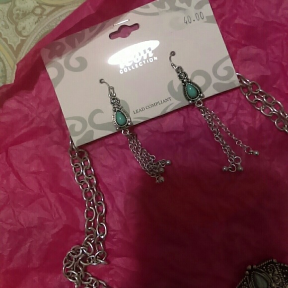 Beautiful Necklace and Earring Set - Picture 2 of 4