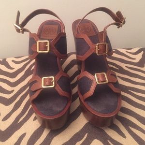 Tory Burch Wedge Sandals