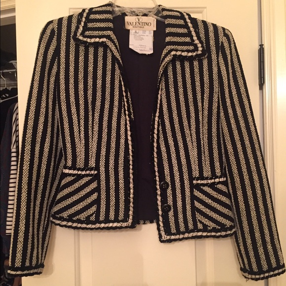 Black and white Valentino blazer 100% authentic