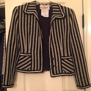Black and white Valentino blazer 100% authentic