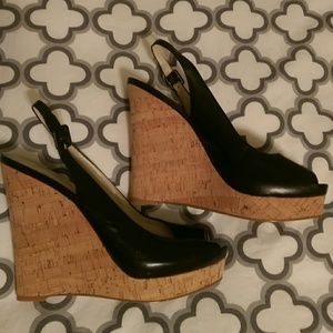 Nine West Cork Wedge Peep Toe