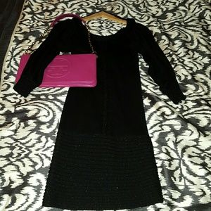👗Sale 👗Bebe Black Mini Sweater Dress
