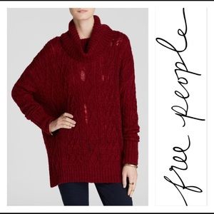 🆕 Free People Cable Knit Sweater M NWT $128