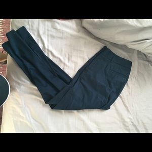JCREW cropped navy pants